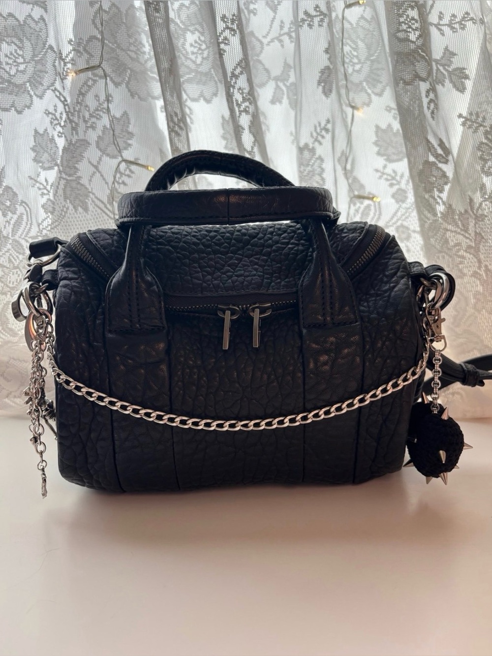 SOLD Alexander Wang Rockie Bag - Black with Silver Hardware
